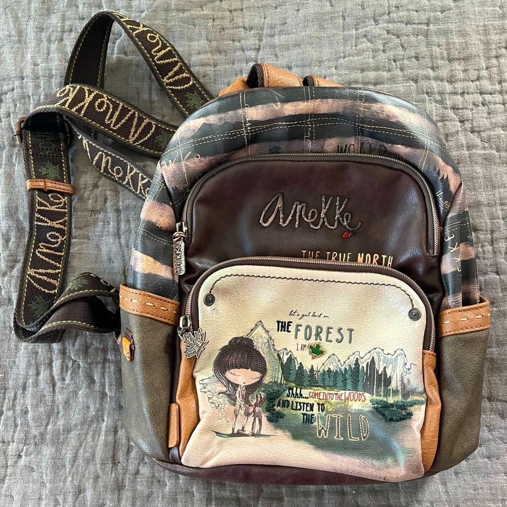 Anekke Forest Backpack Canada Inspired Lost in the Woods Explore Outdoors Wild